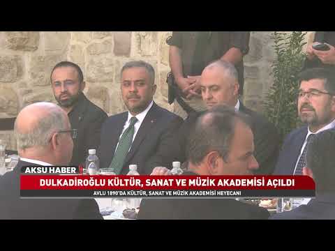 Dulkadiroğlu’nda Kültür ve Sanat İçin Yeni Dönem! Akademi Törenle Açıldı