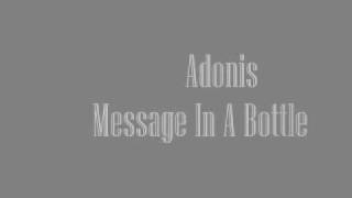 Adonis - Message in a bottle