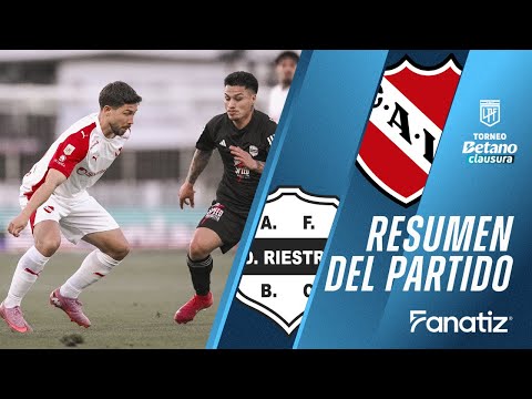 Deportivo Riestra 0-1 Independiente - Resumen del Partido | #torneoclausura2025