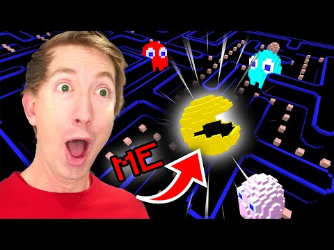PacMan in Minecraft!