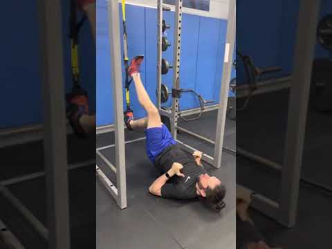 Single-leg TRX leg curl