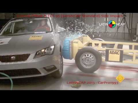 Seat Leon 2013, prueba de choque Latin NCAP