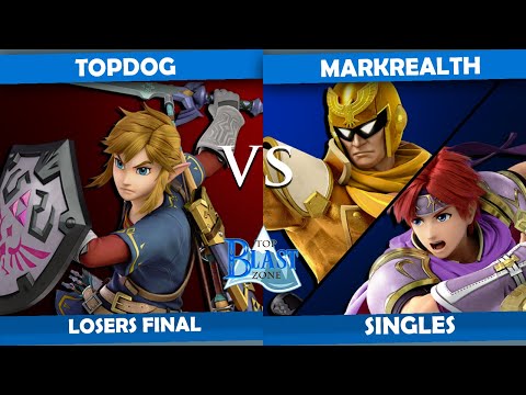 Top Blastzone 31 Losers Final - Topdog (Link) Vs. Markrealth (Captain Falcon, Roy)