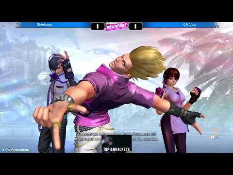 Shinkawa vs ON.Vics Top 4 Stunfest 2018 : KOFXIV