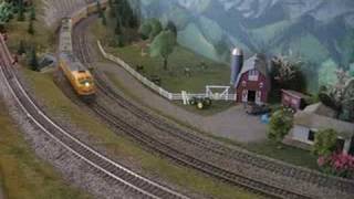 preview picture of video 'LK&R Layout at Ilwaco's Clamshell Railroad Days, Pt 2: UP'
