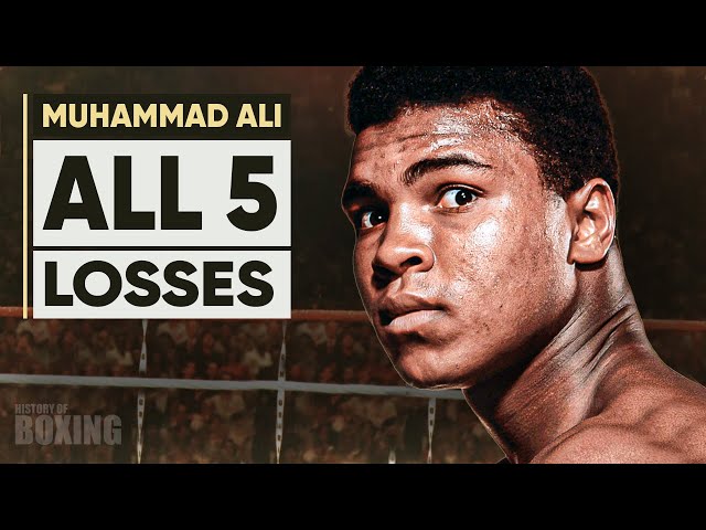 When Muhammad Ali Met His Worst Nightmare | All 5 Losses of the Greatest SDDEFAULT Thumbnail