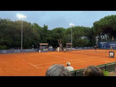 Match point salvo por Henrique Rocha vs Stefano Travaglia — SF Lisboa Belém Open