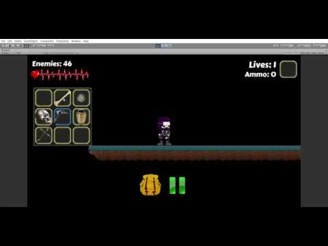 Unity 2D platformer  Inventory