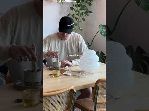 Lamp hack #ikea #lamp #noguchi