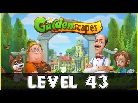 Gardenscapes Level 43 | No Boosters
