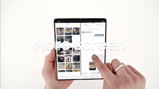 Download the video "Galaxy Z Fold2 5G: Multi-tasking | Samsung"