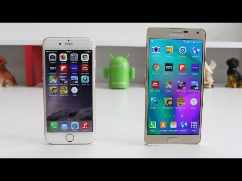Samsung Galaxy A7 vs iPhone 6 Speed Test 4K