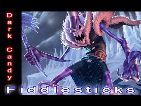 Dark Candy Fiddlesticks - Skin Spotlight League of Legends (HD)