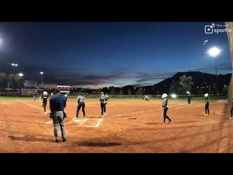 Taylor Meyers  January 19, 2019  2RBI Double vs Easton Preps