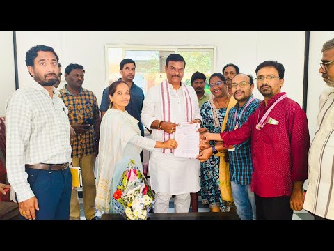 Vizag Struggle committee team meets BJP State President Sri. P V N Madhav sir. Regarding our issues.