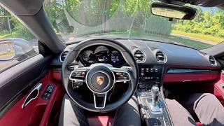 2019 Porsche 718 Cayman (PDK) - POV Driving Impressions