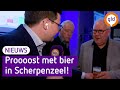 Verslaggever Rik proost met bier in Scherpenzeel | Omroep Gelderland