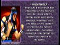 Mortal Kombat 3 Genesis Mega Drive Nightwolf Biography