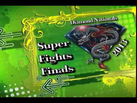 Dejuan Brown vs Trevor Nash Heavyweight 2013 Diamond Nationals Karate Tournament