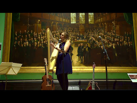 Somewhere Only We Know - KEANE - Harp / Vocal Cover - Cerian