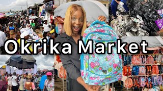 Okrika Back to School shopping | The biggest Cheapest Okrika Market in Nigeria 🇳🇬
