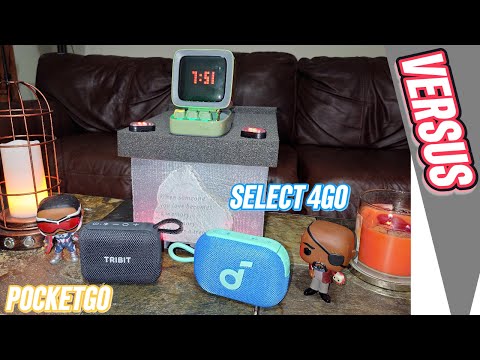 Tribit PocketGo vs Soundcore Select 4 Go 😯 Both in Signature EQ. Bluetooth Pocket Speaker Battle.