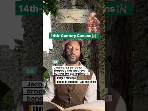 Giunge 'l bel tempo - Jacopo da Bologna (fl. 1340-1360 circa) #medievalmusic #chant