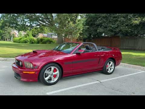 **SOLD on the CCC Buy-It-Now Lot** 2008 Ford Mustang GT/CS Convertible
