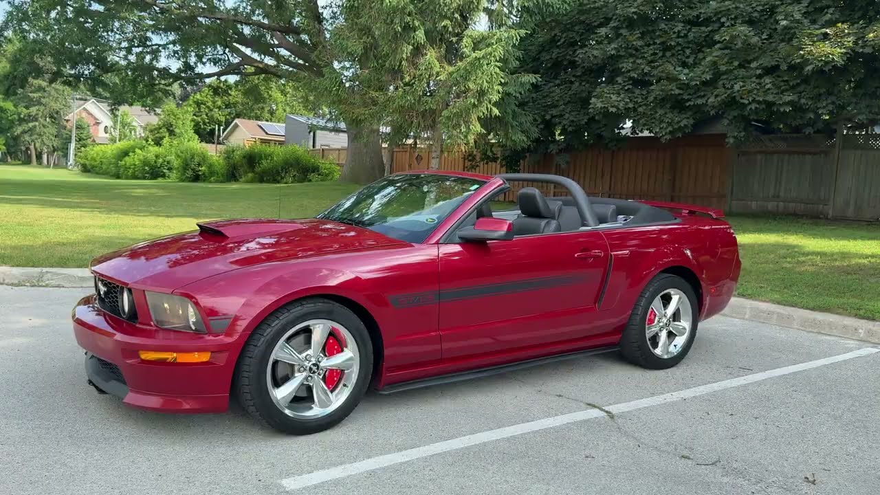 **SOLD on the CCC Buy-It-Now Lot** 2008 Ford Mustang GT/CS Convertible