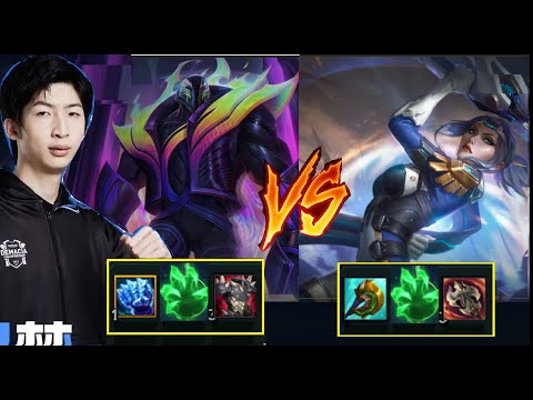 Top 1 Challenger CN Xiao Chao Meng K'sante Vs Fiora Master KR