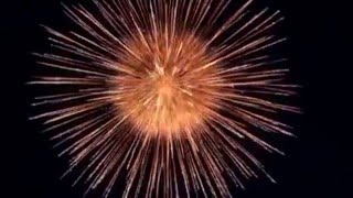 Titanic Fireworks Merry Christmas and Happy New Year 2016