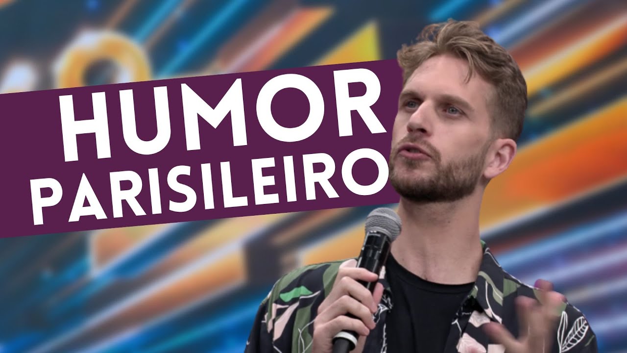 Paul Cabannes, humorista parisiense, faz show de piadas no Faustão