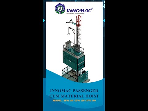 Passenger Cum Material Hoist