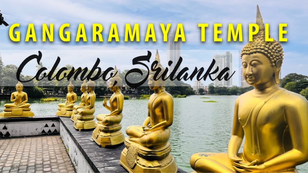 A traveler embarks on a visit to Gangaramaya Temple.