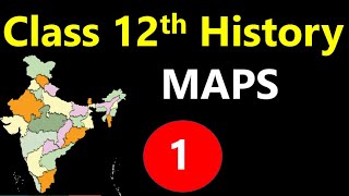 class 12th history chapter 1 Bricks beads and bones MAP I  Harappan Civilization Map  important map
