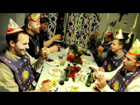 Helan går, kräftskiva