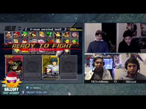Melee @ the Balcony 76 - Pools RR ft. ThePlaya (Marth) VS BCB|Kage (Ganondorf)