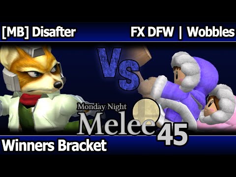MNM 45 Melee - [MB] Disafter (Fox) vs FX DFW | Wobbles (ICs) - Winners Bracket
