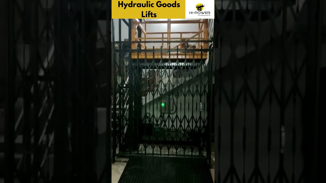 Hydraulics goods lifts | #shorts  | #Hipowerhydraulics |
