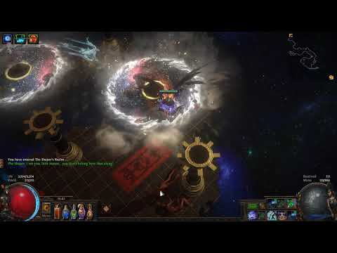 [POE 3.18] Blade Vortex Assassin (Con Fire) - Uber Shaper Boss