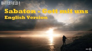 SABATON - Gott mit uns (English Version) BATTLEFIELD 1 music video