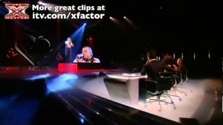 Wagner sings Creep - The X Factor Live show 8 - itv.com/xfactor