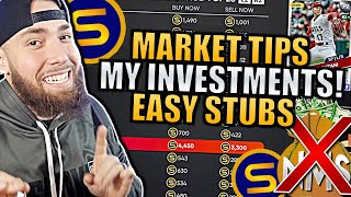 EASY STUBS ON THE MARKETPLACE & MY INVESTMENTS! MLB THE SHOW 21!
