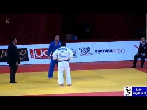 Judo 2012 Grand Slam Paris: Naidan (MGL) - Sayidov (UZB) [-100kg] semi-final