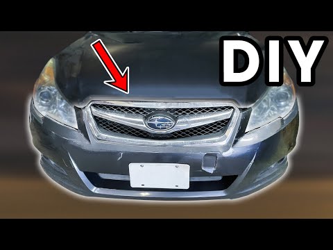 DIY 2010-2012 Subaru Legacy Front Bumper Removal | How To Remove Subaru Legacy Front Bumper