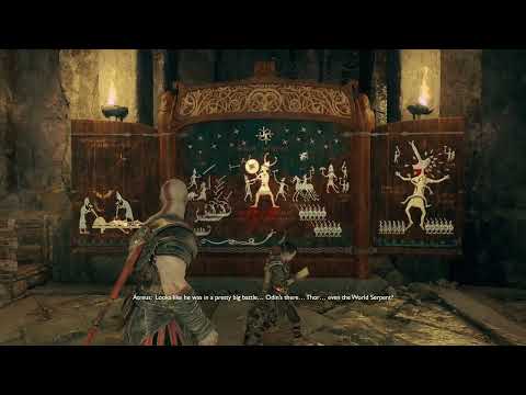 Jotnar shrines Hrungnir - God Of War