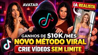 Eu CRIEI uma INFLUENCIADORA DE IA para VENDER SEM APARECER no TIKTOK SHOP