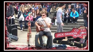 Jack Dawson - amazing australian street guitarist | London, England - Piccadilly Circus, 2016
