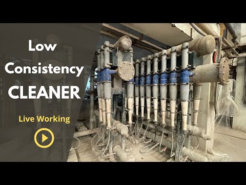 Low Consistency Cleaner PLC 450 in Action