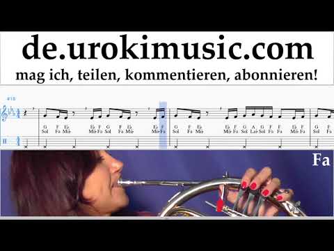 Waldhorn Lernen Drake - In My Feelings Kiki Do you love me Tabulatur um-ih995